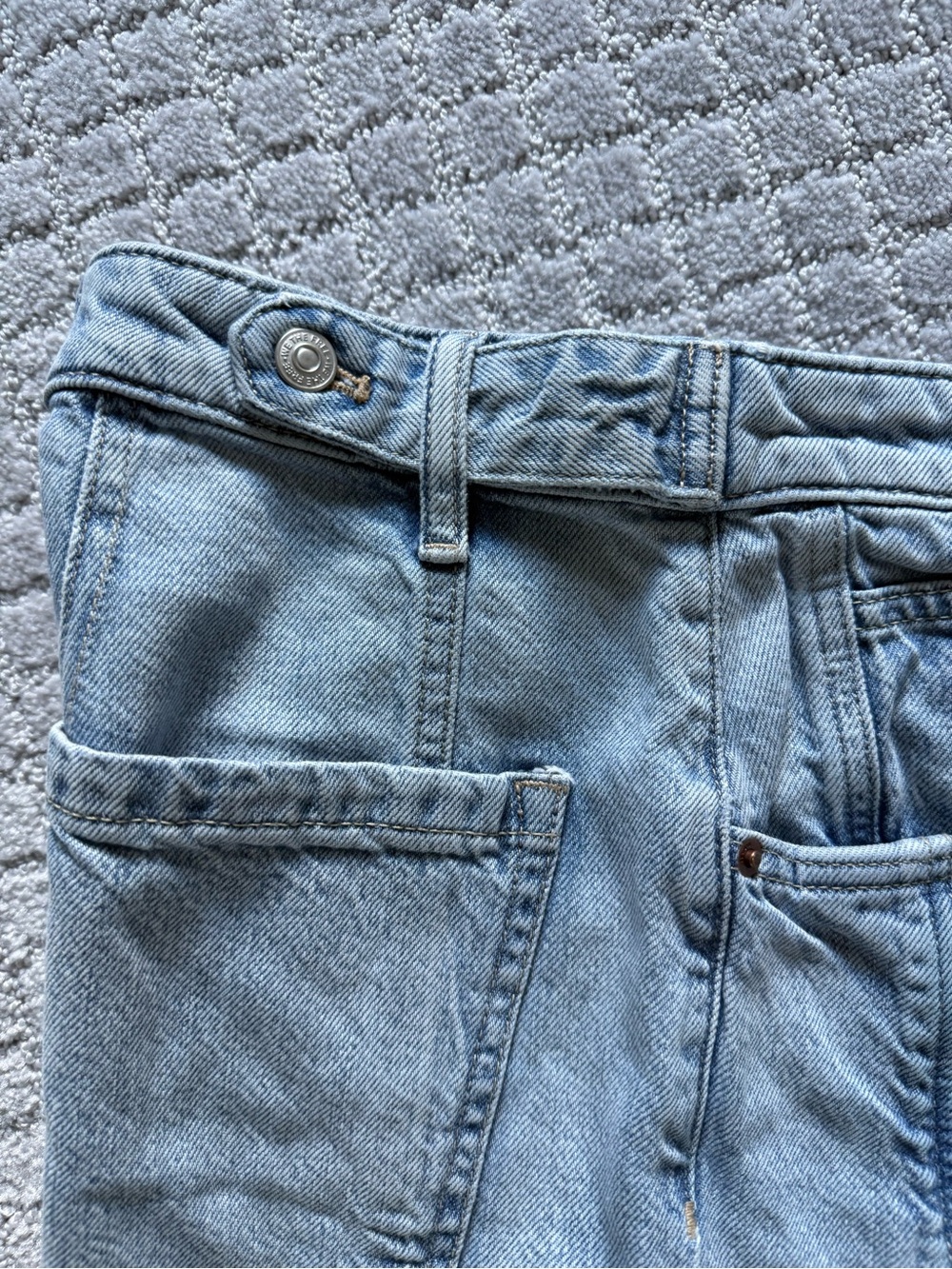 Free People We The Free Folklore Balloon-Leg Jeans - Size 27 - Picture 11 of 12